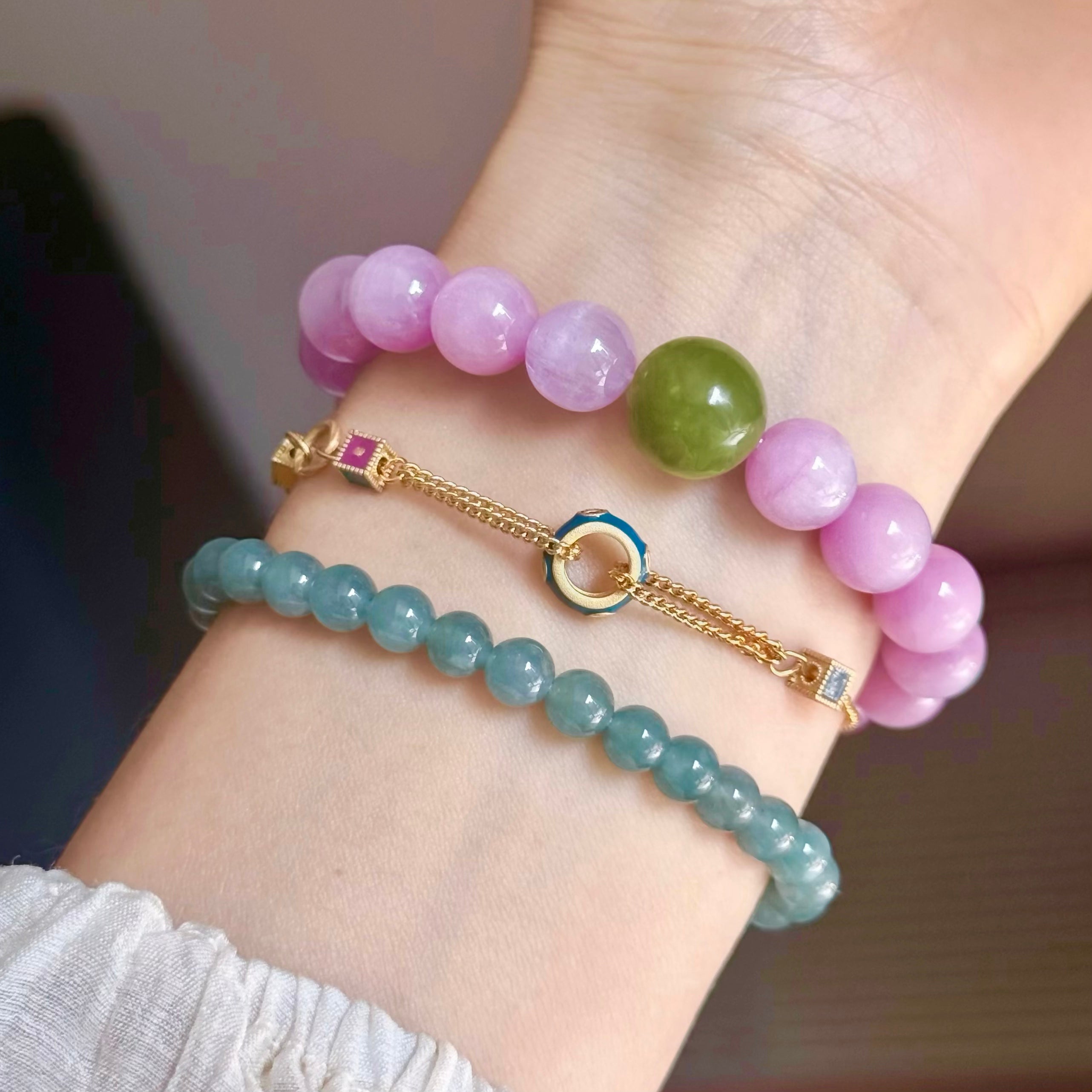 10mm Kunzite Bracelet